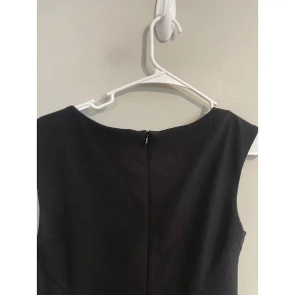 M.M. Lafleur Pauline Dress in‎ Black Size 2 Classic Quiet Luxury LBD - Picture 5 of 8